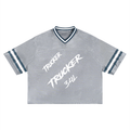 Unisex Boxy Striped Soccer Jersey