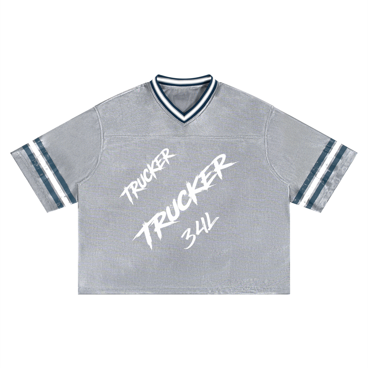 Unisex Boxy Striped Soccer Jersey