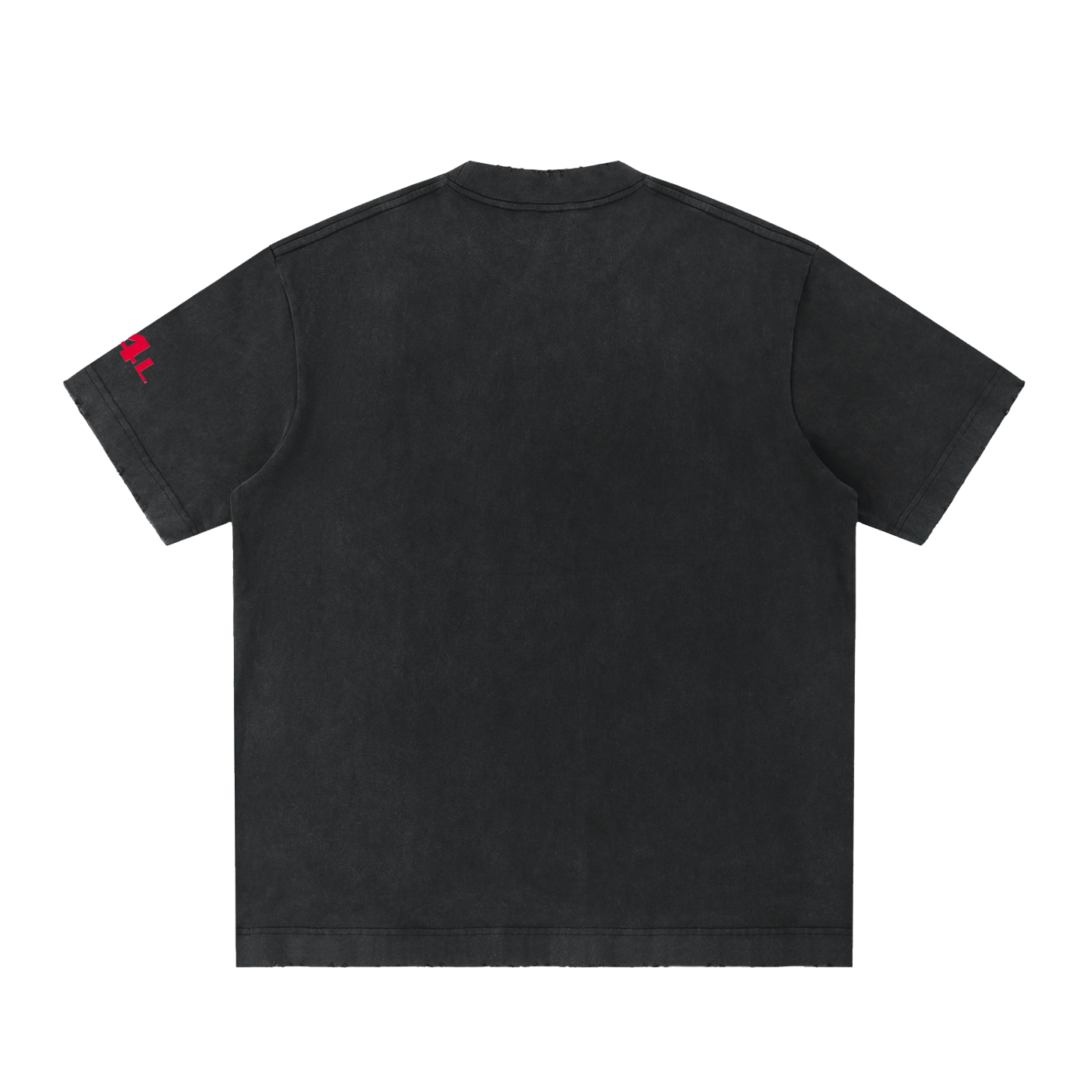 Heavyweight Vintage Washed Frayed T-Shirt