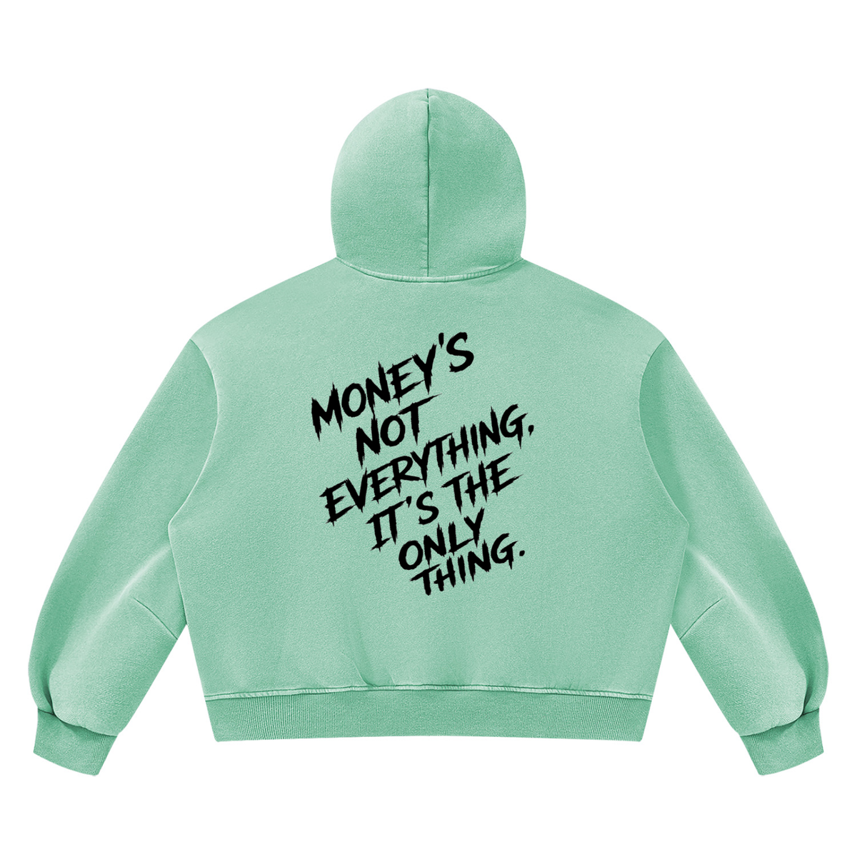 Unisex Vintage Wash Boxy Fleece Hoodie