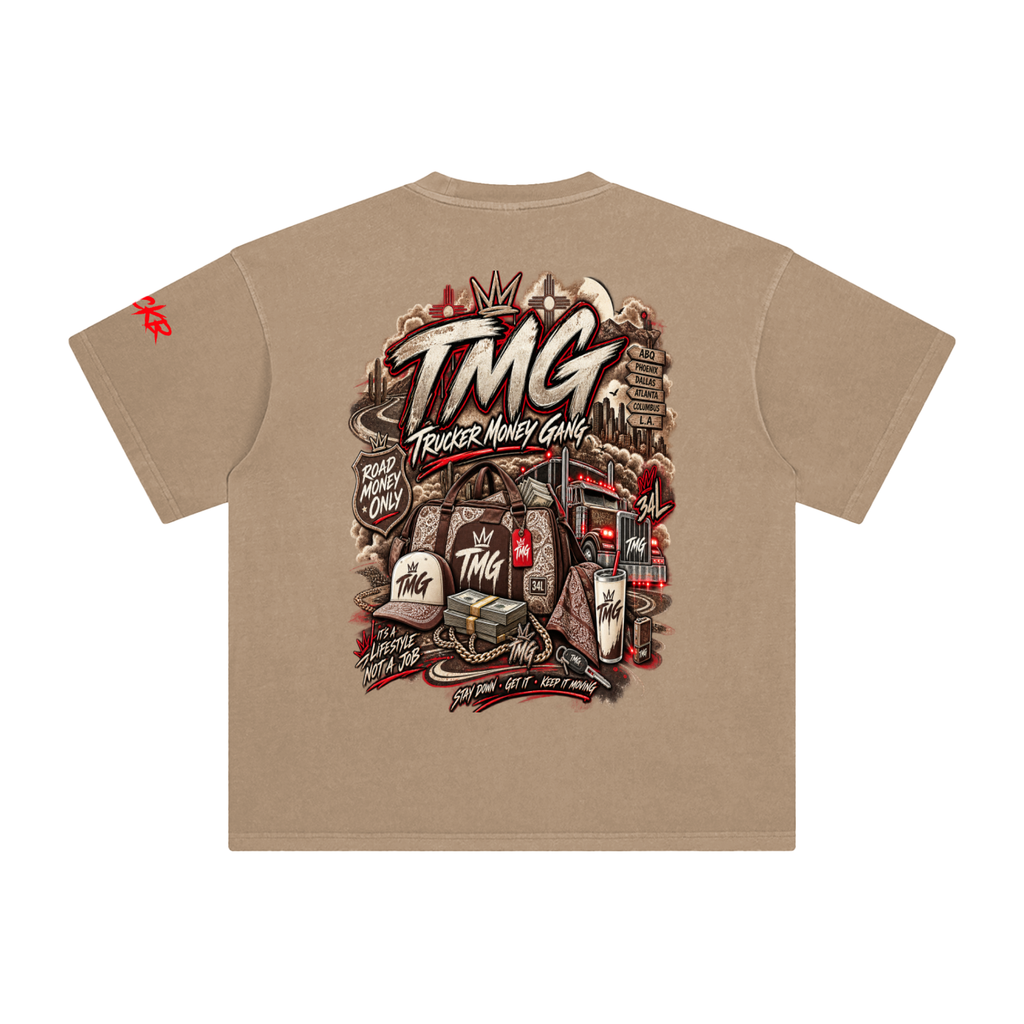 Enzyme Washed T-Shirt