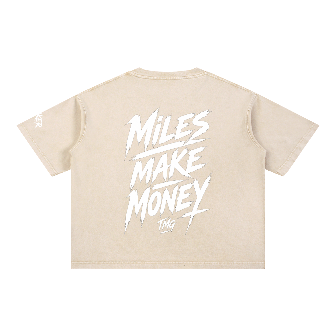Mineral Wash Boxy Cotton T-Shirt