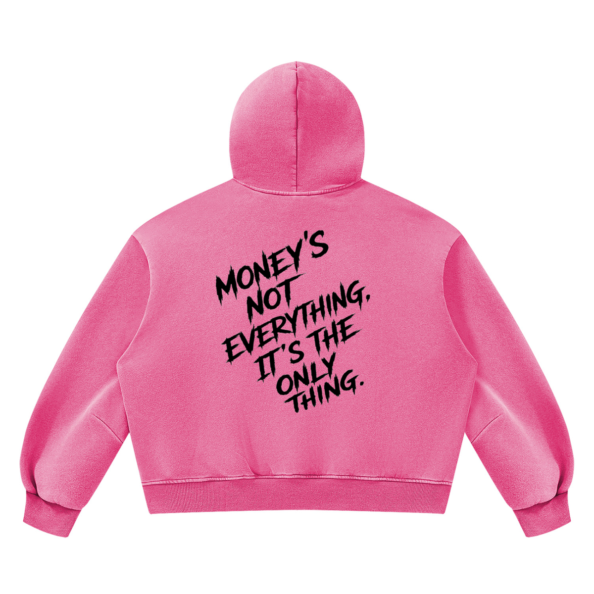 Unisex Vintage Wash Boxy Fleece Hoodie