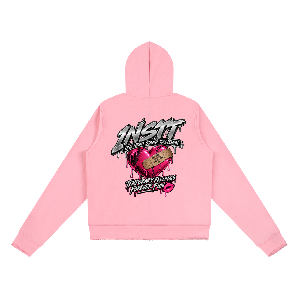 Women’s Raw Edge Full Zip Hoodie