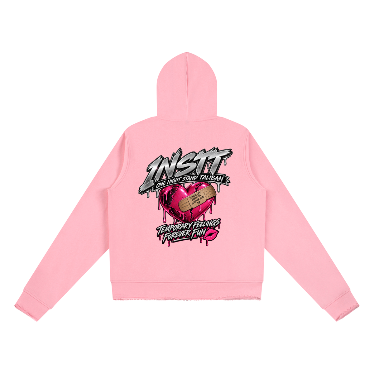 Women’s Raw Edge Full Zip Hoodie