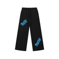 Snow Washed Raw Edge Sweatpants