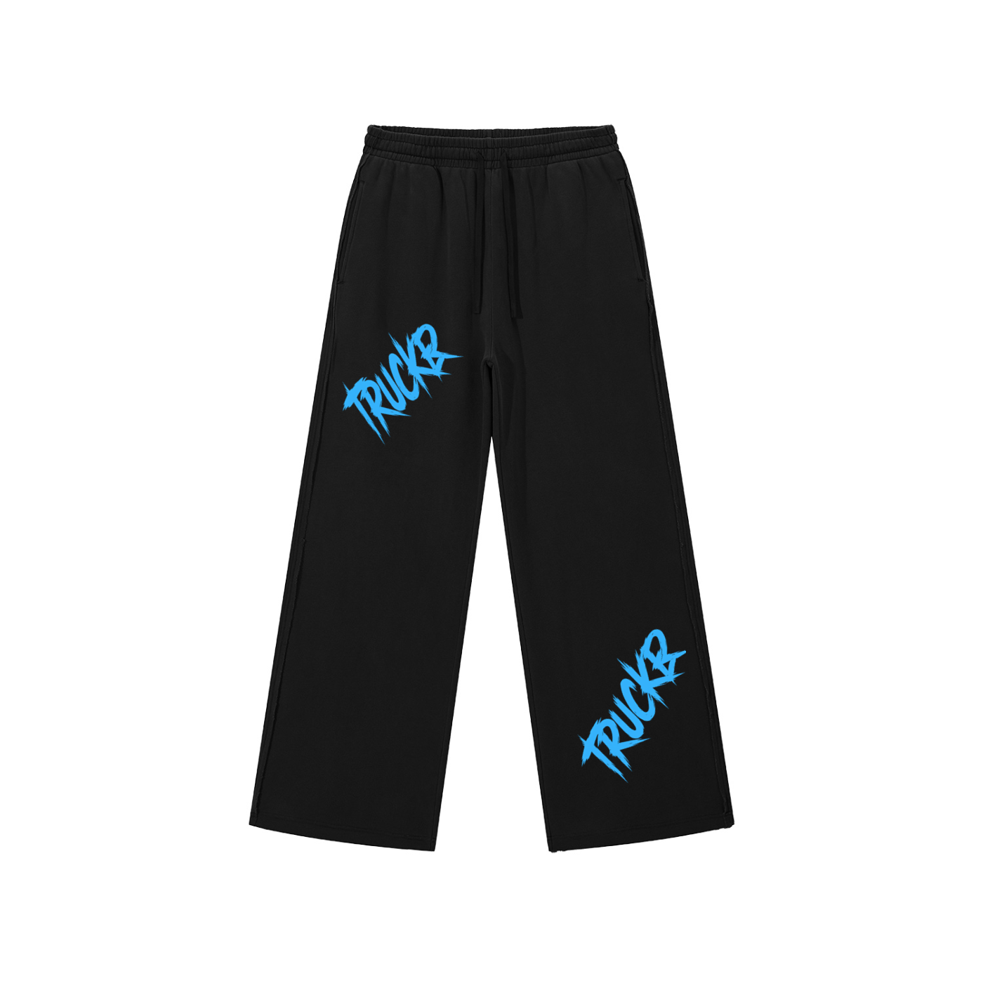 Snow Washed Raw Edge Sweatpants