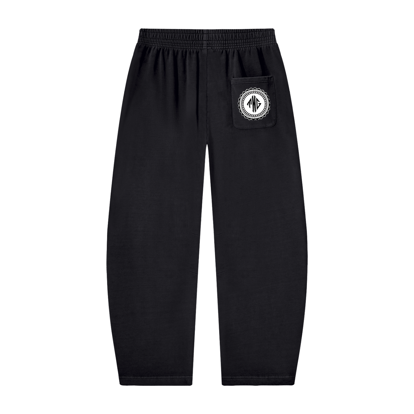 Unisex Vintage Washed Barrel Leg Sweatpants