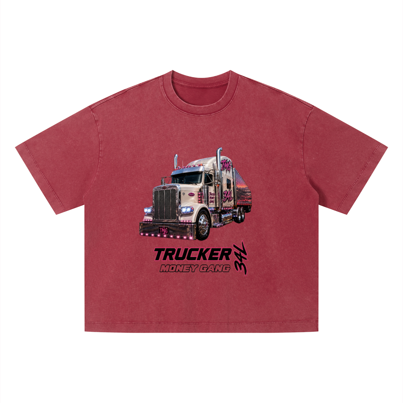 Unisex Vintage Wash Boxy T-Shirt