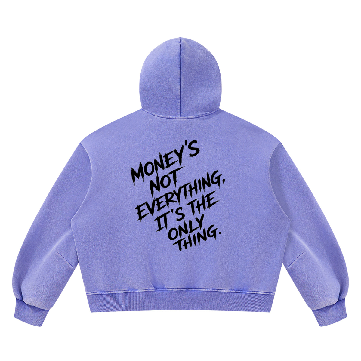 Unisex Vintage Wash Boxy Fleece Hoodie