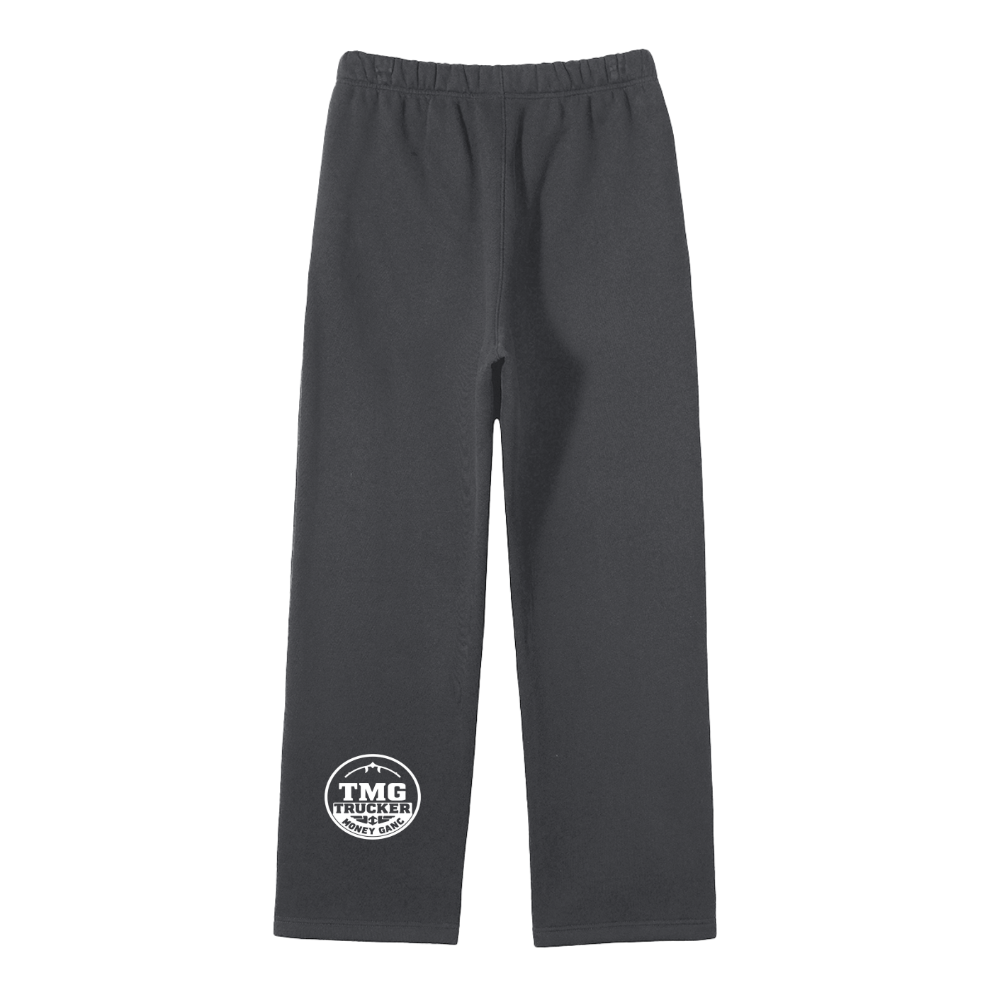 Unisex Solid Color Fleece Straight Leg Pants