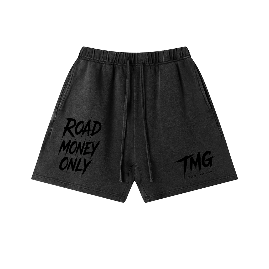 Unisex Vintage Wash Cotton Shorts