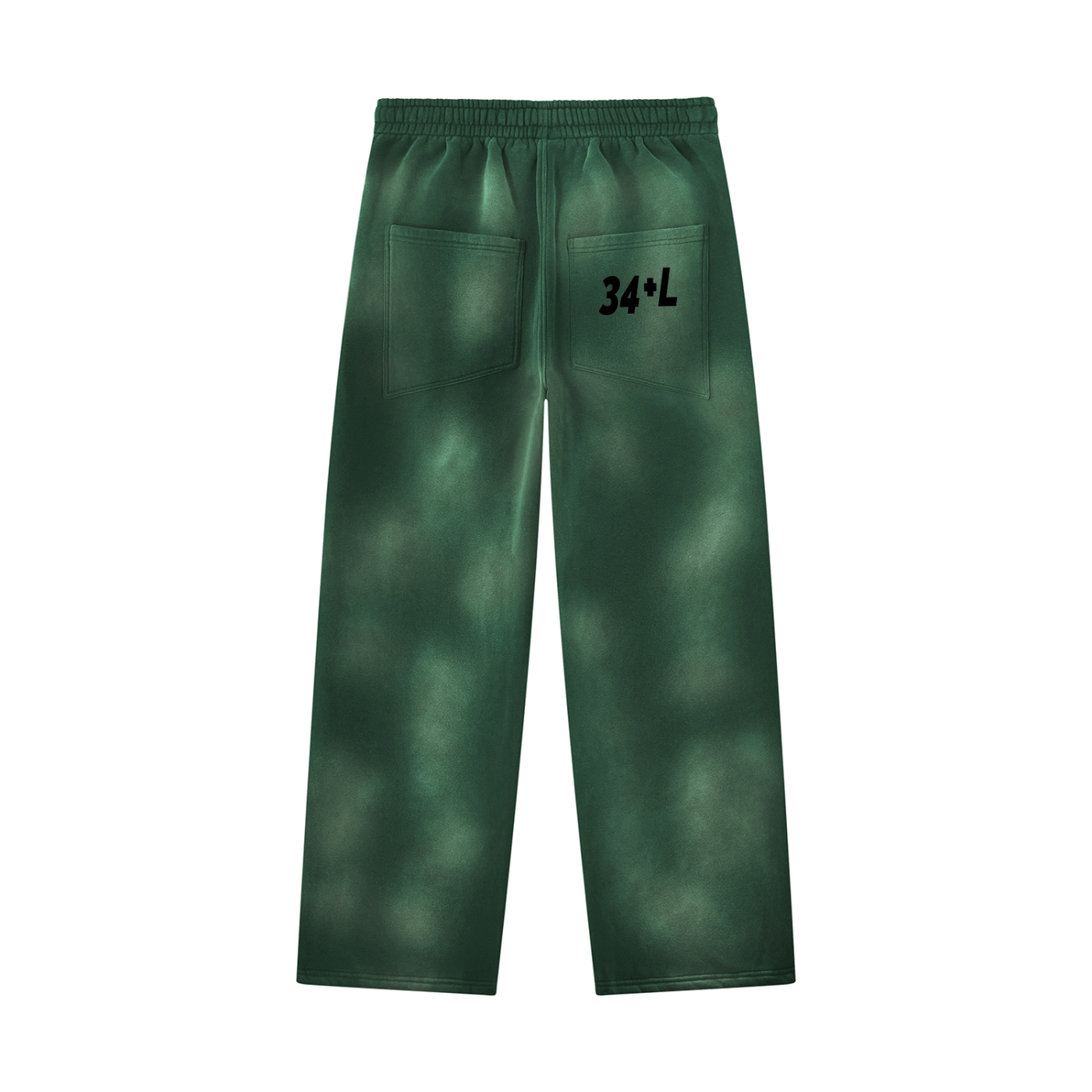 Unisex Sunfade Wide Leg Fleece Sweatpants