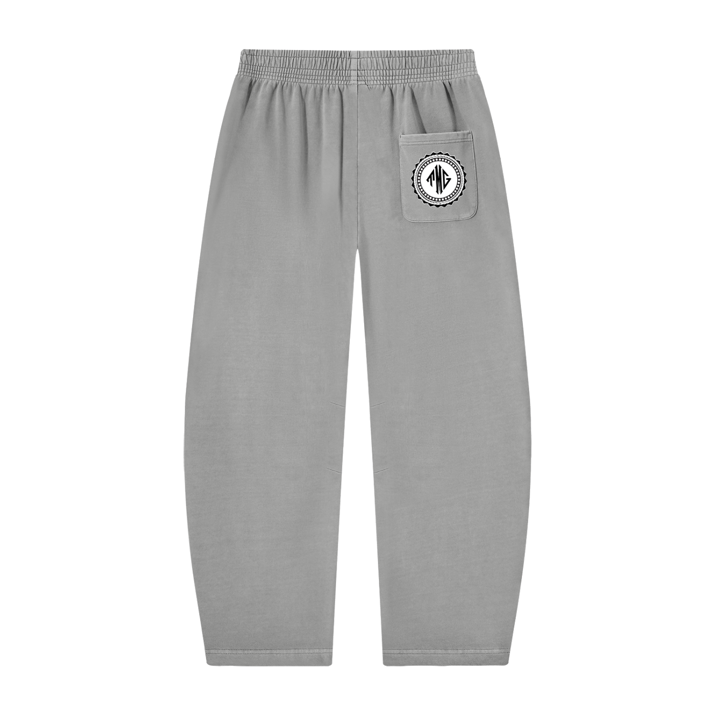 Unisex Vintage Washed Barrel Leg Sweatpants