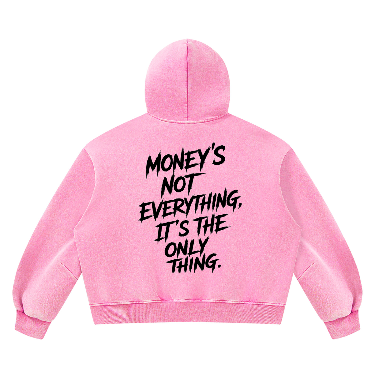 Unisex Vintage Wash Boxy Fleece Hoodie