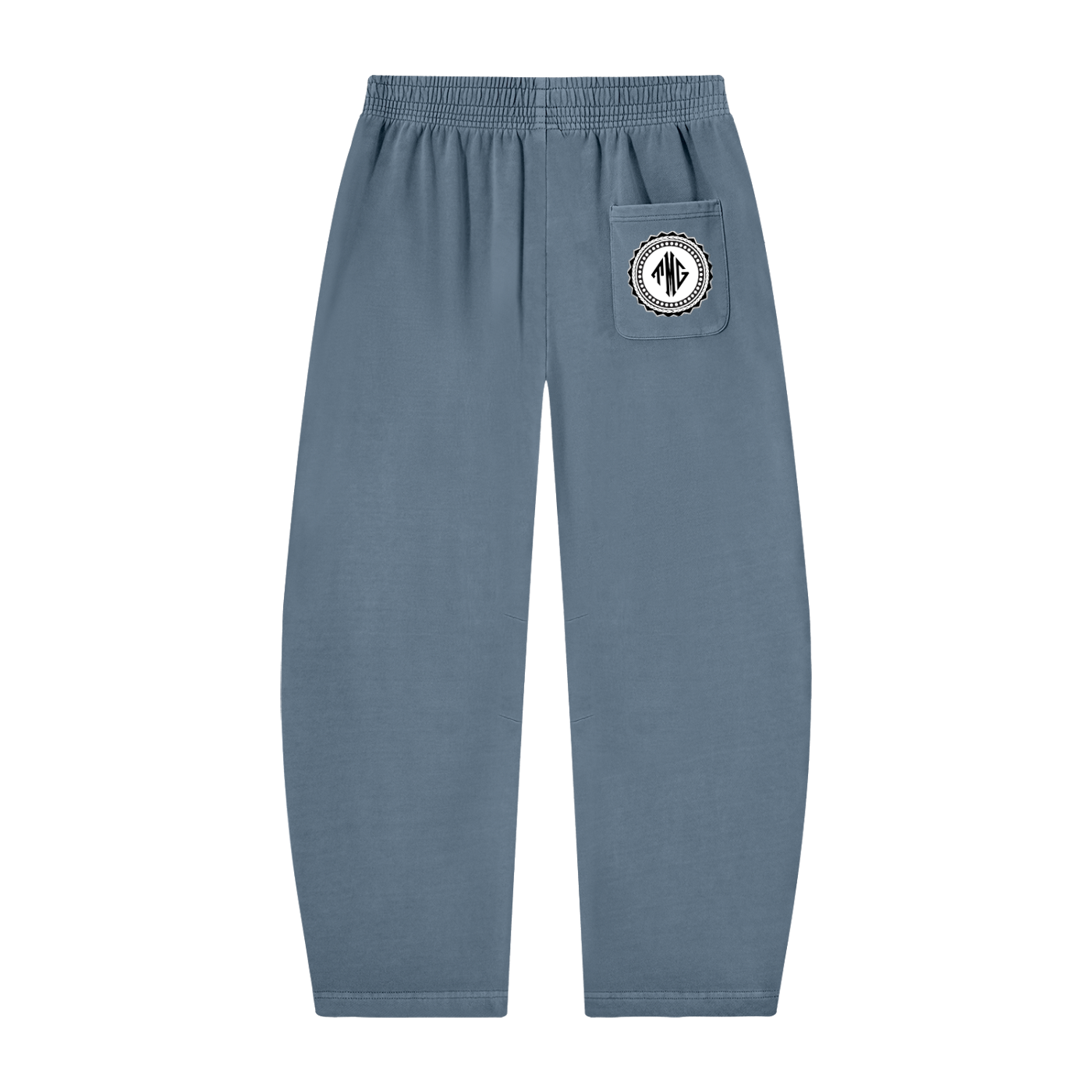 Unisex Vintage Washed Barrel Leg Sweatpants