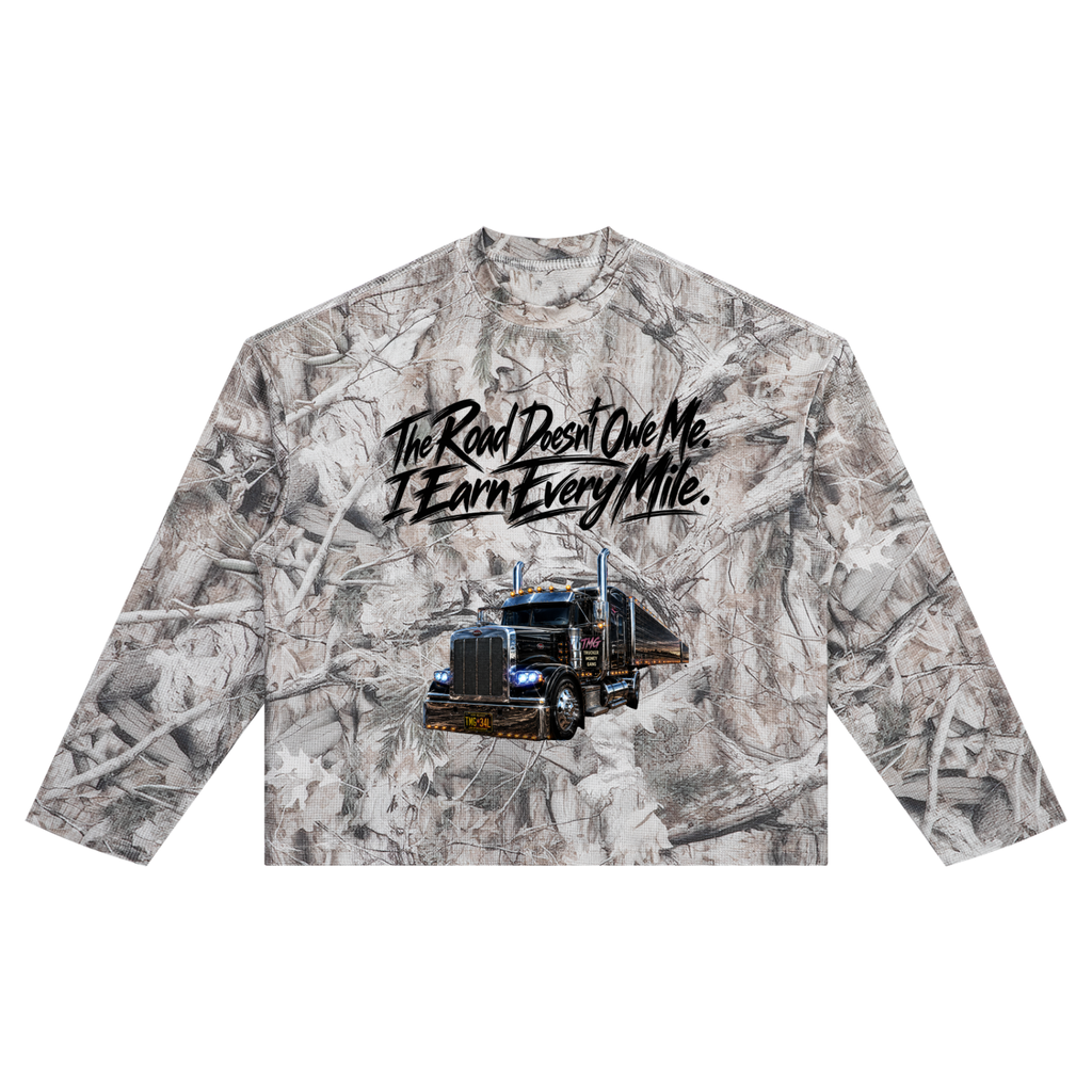 Unisex Tree Camo Waffle T-Shirt