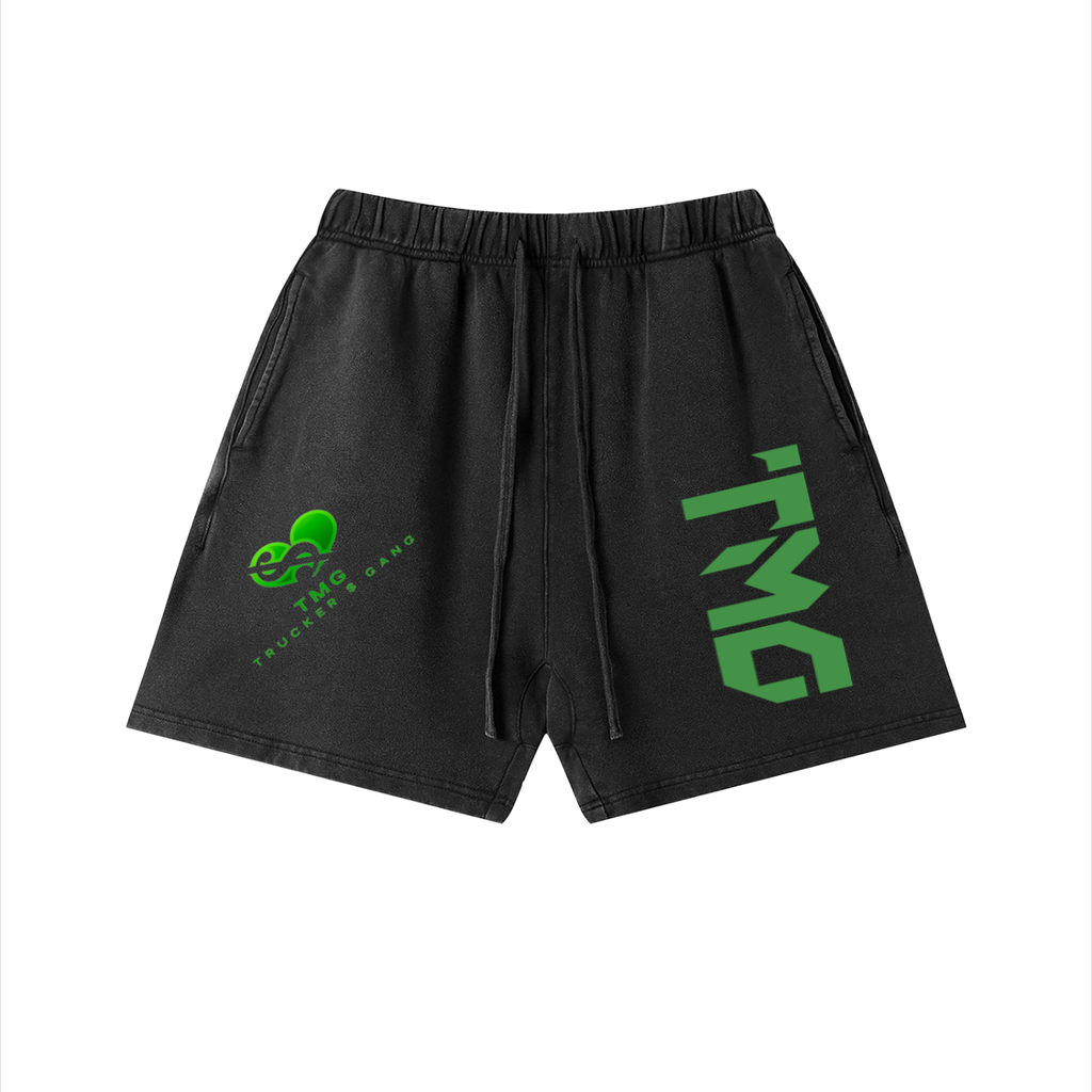 Unisex Vintage Wash Cotton Shorts