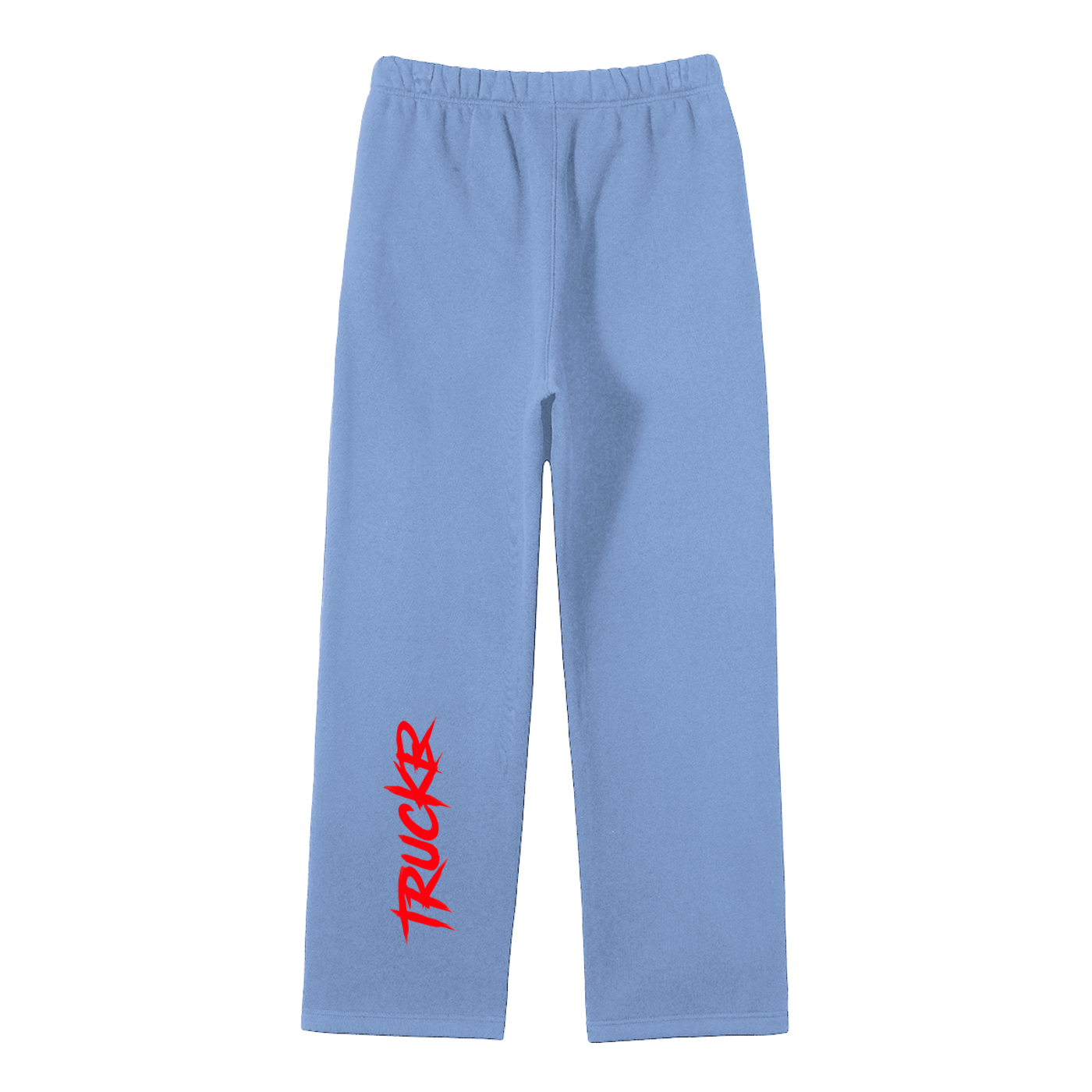 Unisex Solid Color Fleece Straight Leg Pants