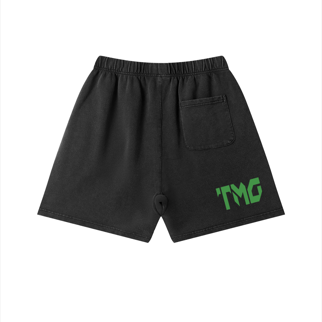 Unisex Vintage Wash Cotton Shorts
