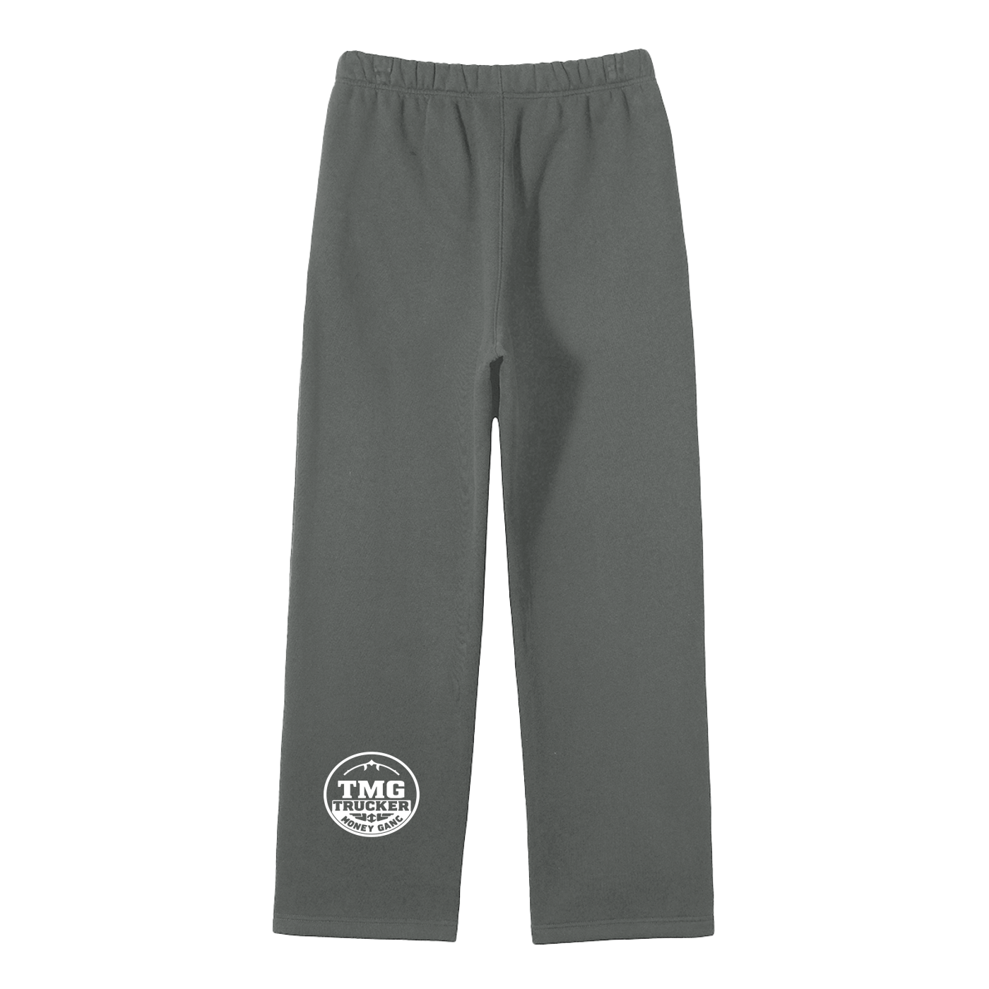 Unisex Solid Color Fleece Straight Leg Pants