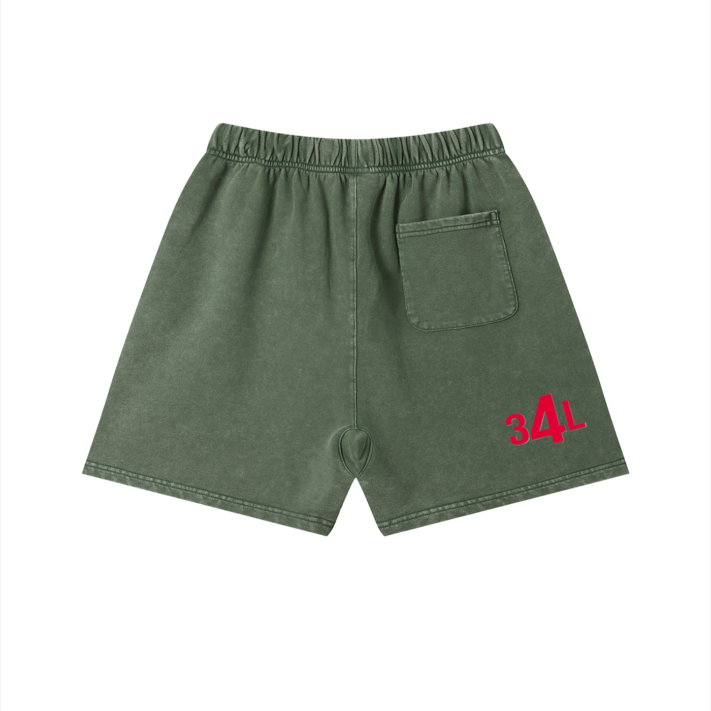 Unisex Vintage Wash Cotton Shorts