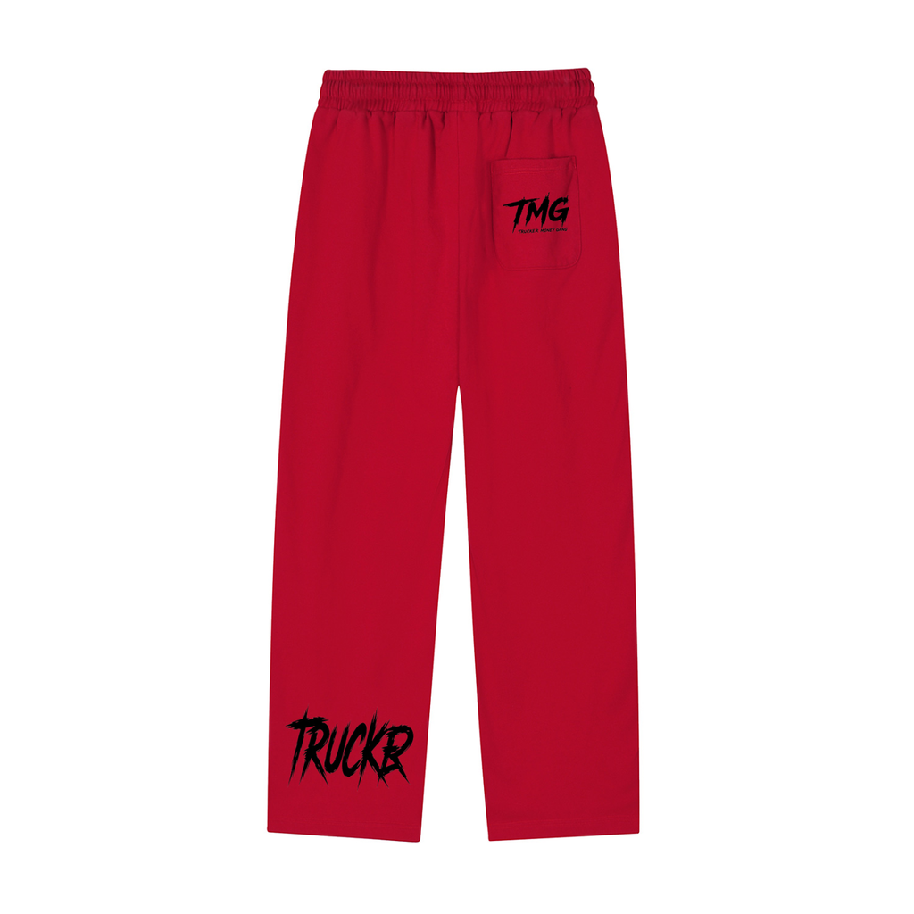 Reflection Striped Straight-Leg Sweatpants