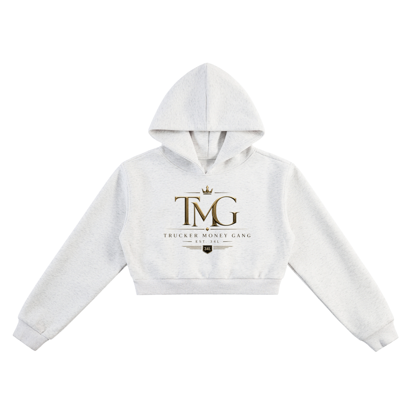 Essential Cropped Hoodie