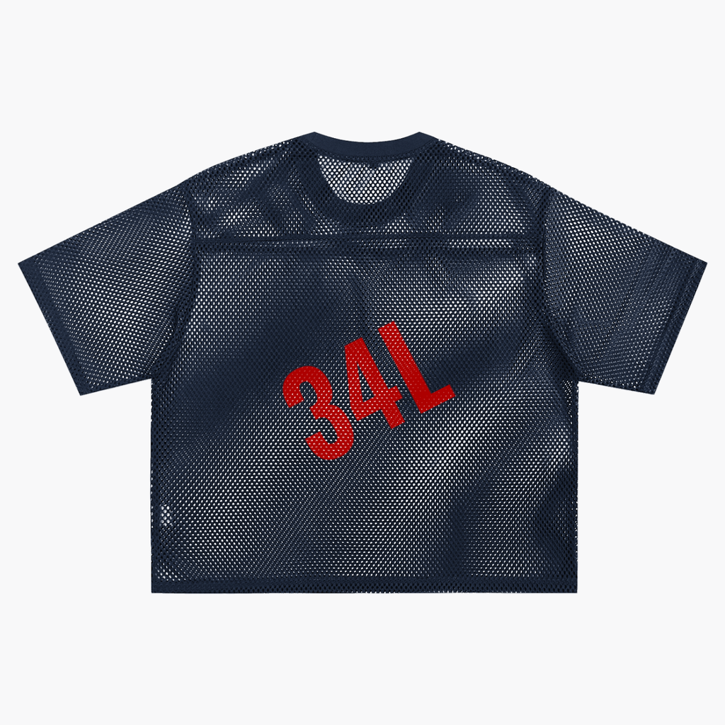 See-through Boxy Net T-Shirt