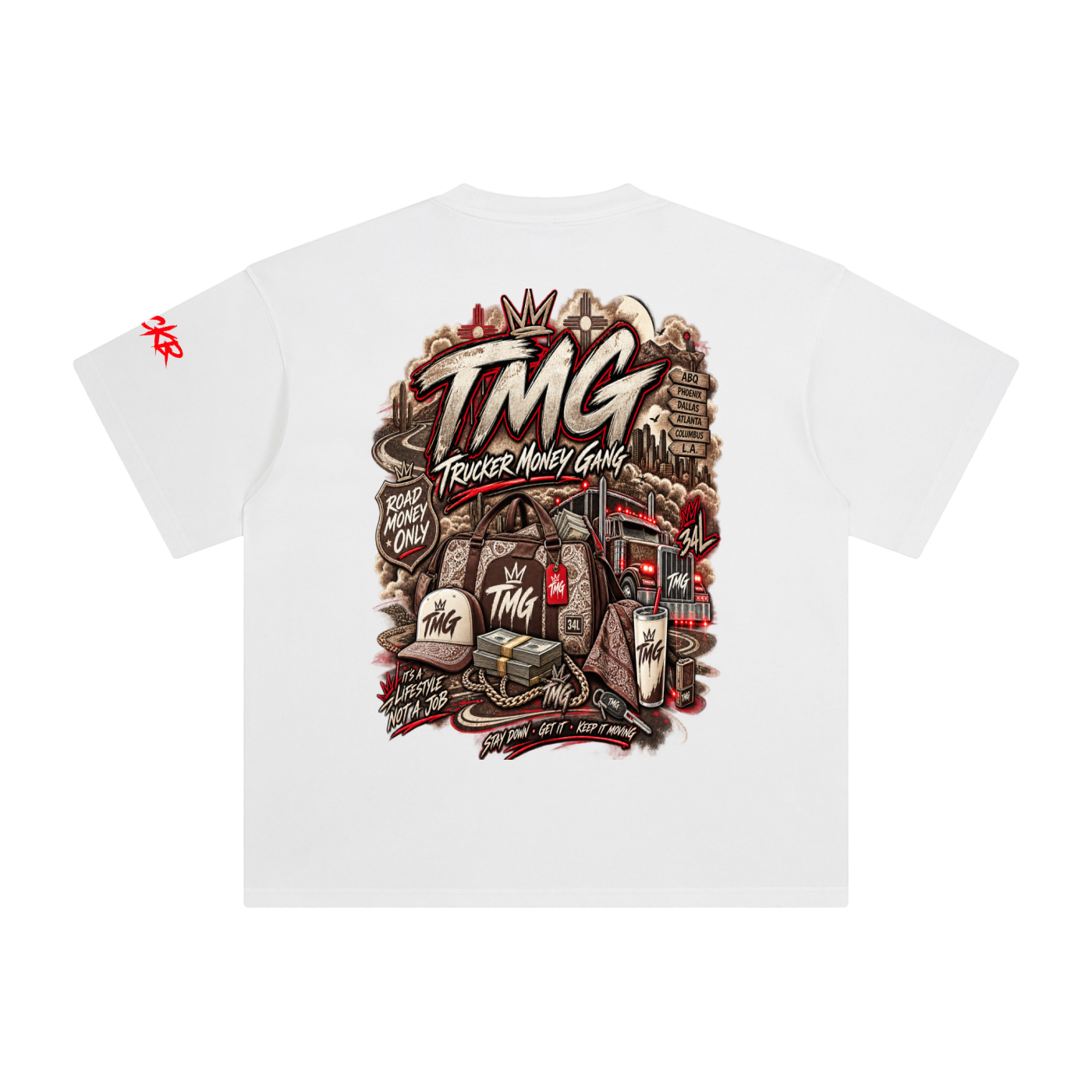 Enzyme Washed T-Shirt