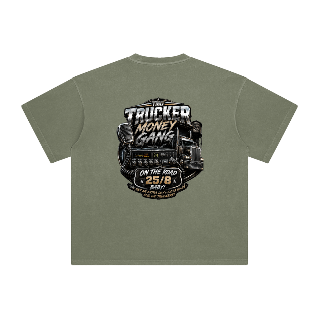 Enzyme Washed T-Shirt