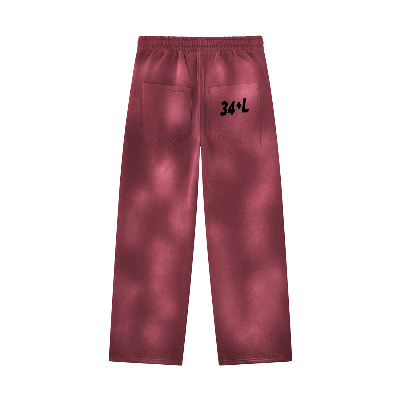 Unisex Sunfade Wide Leg Fleece Sweatpants