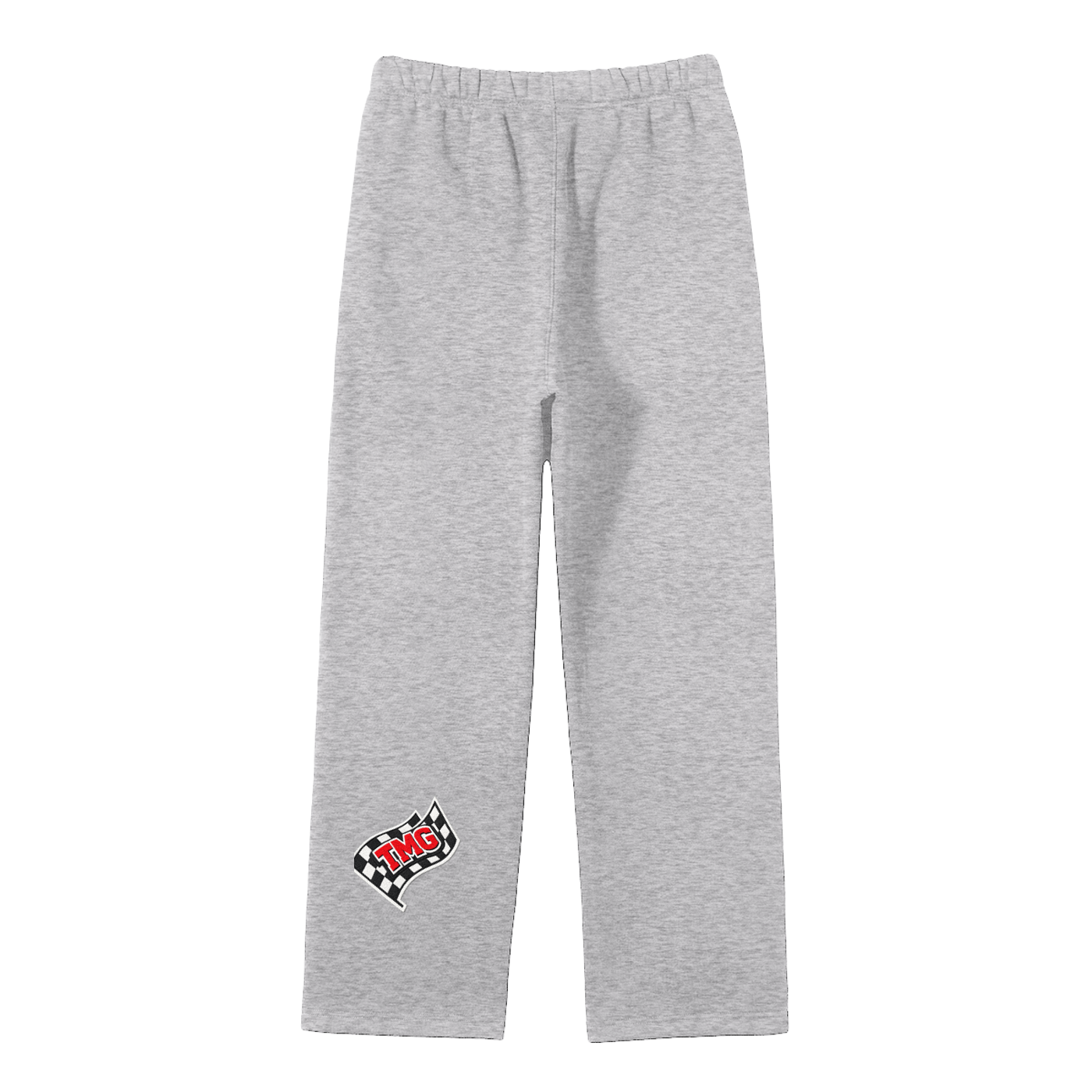 Unisex Solid Color Fleece Straight Leg Pants