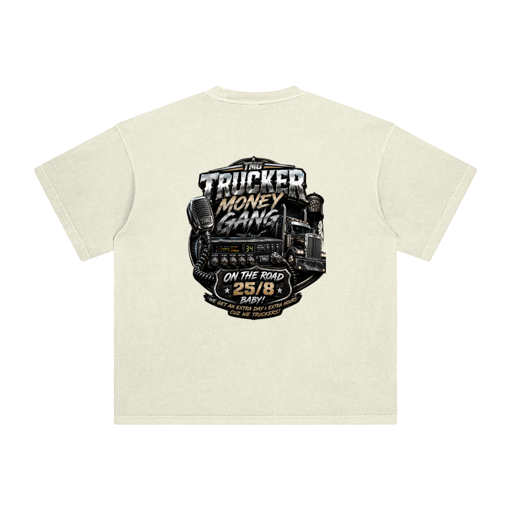 Enzyme Washed T-Shirt