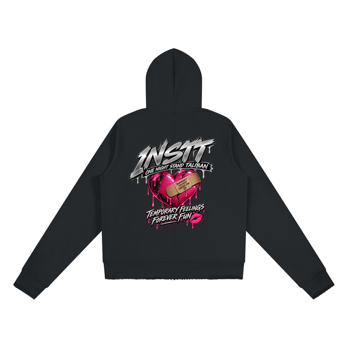 Women’s Raw Edge Full Zip Hoodie