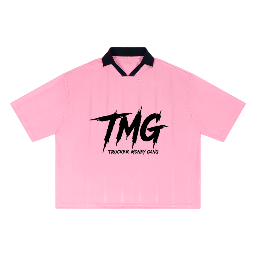 Unisex Striped Boxy Soccer Jersey