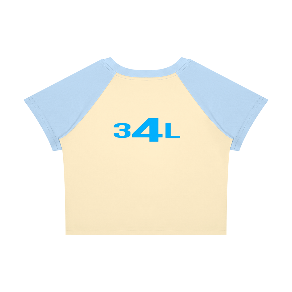 Women’s Raglan Color Block Baby T-Shirt