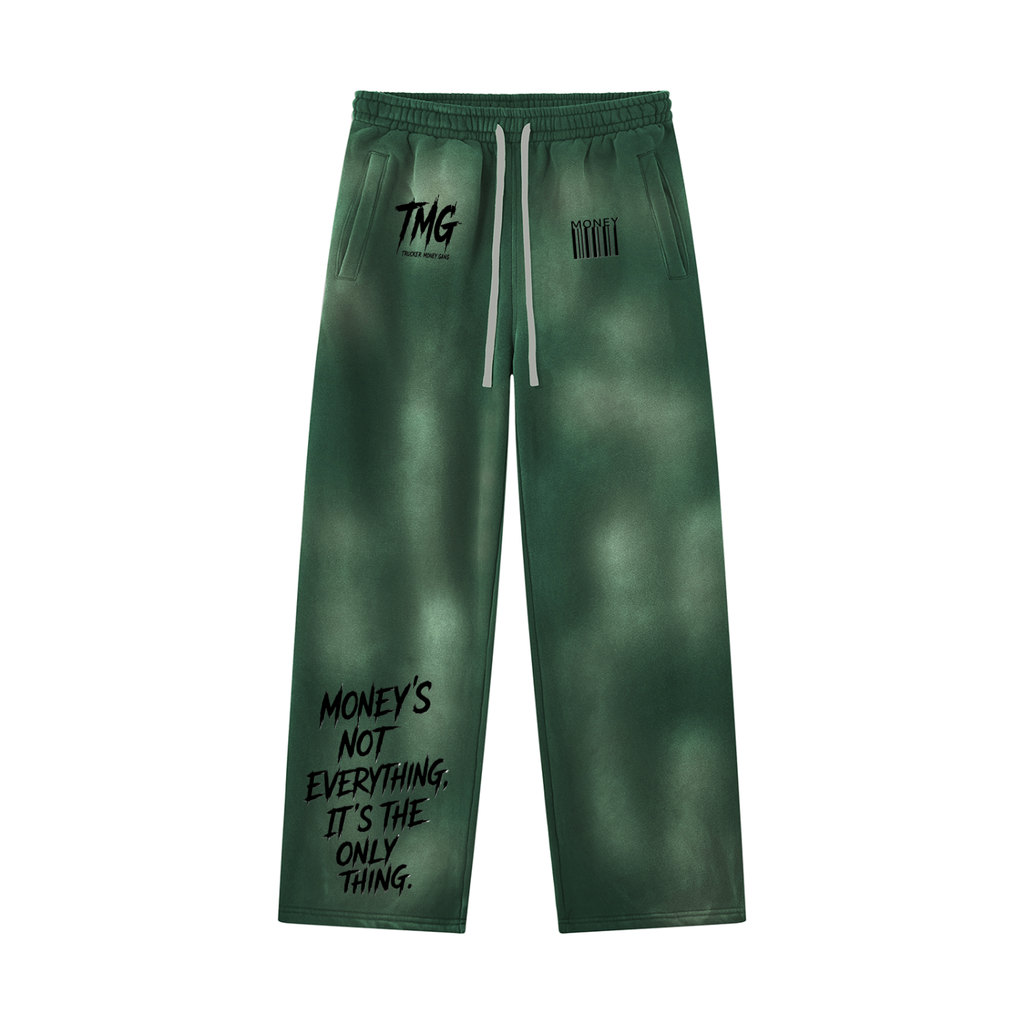 Unisex Sunfade Wide Leg Fleece Sweatpants