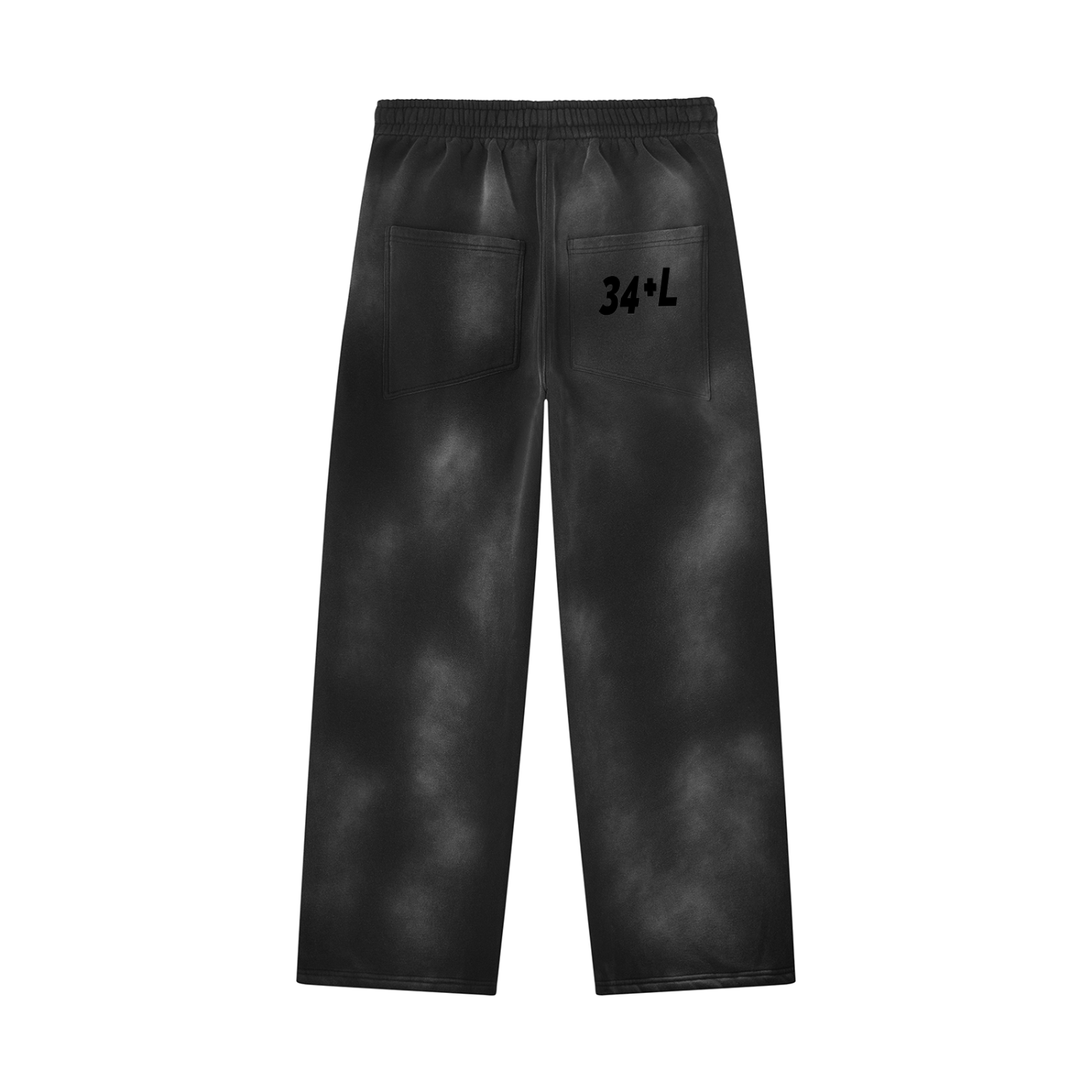 Unisex Sunfade Wide Leg Fleece Sweatpants