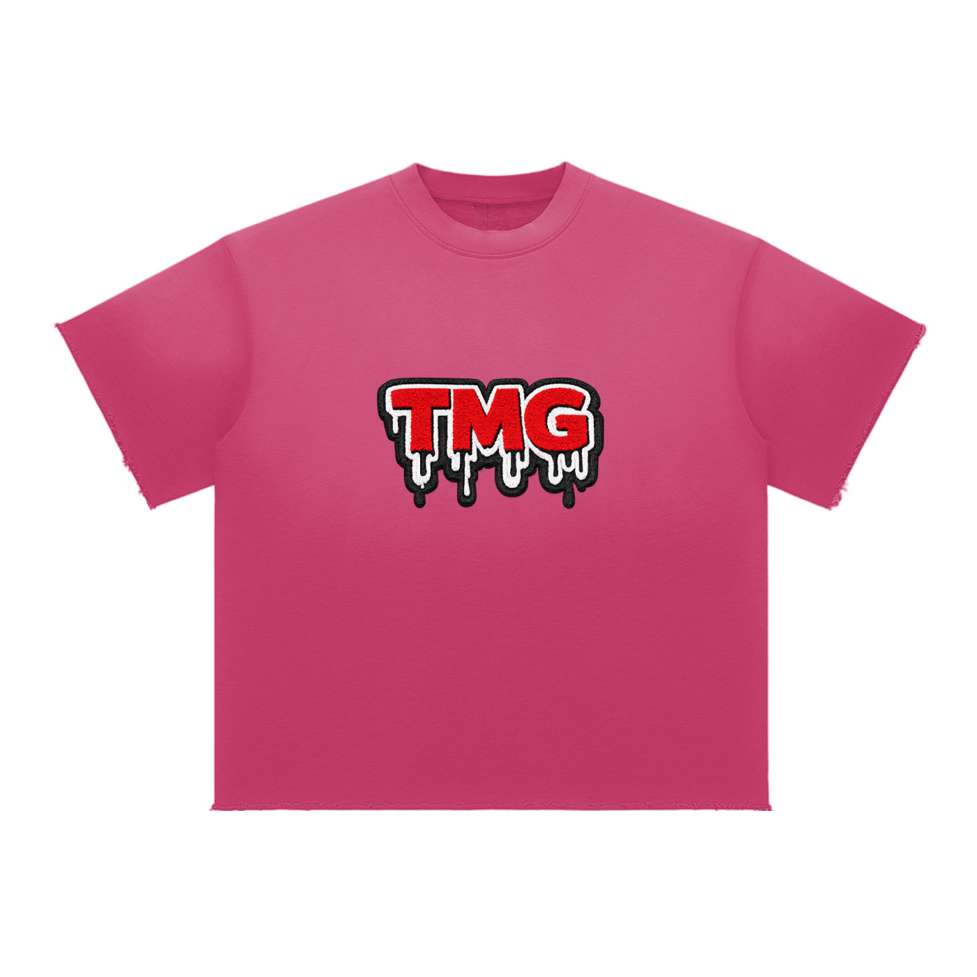 Sun Fade Raw Edge T-Shirt