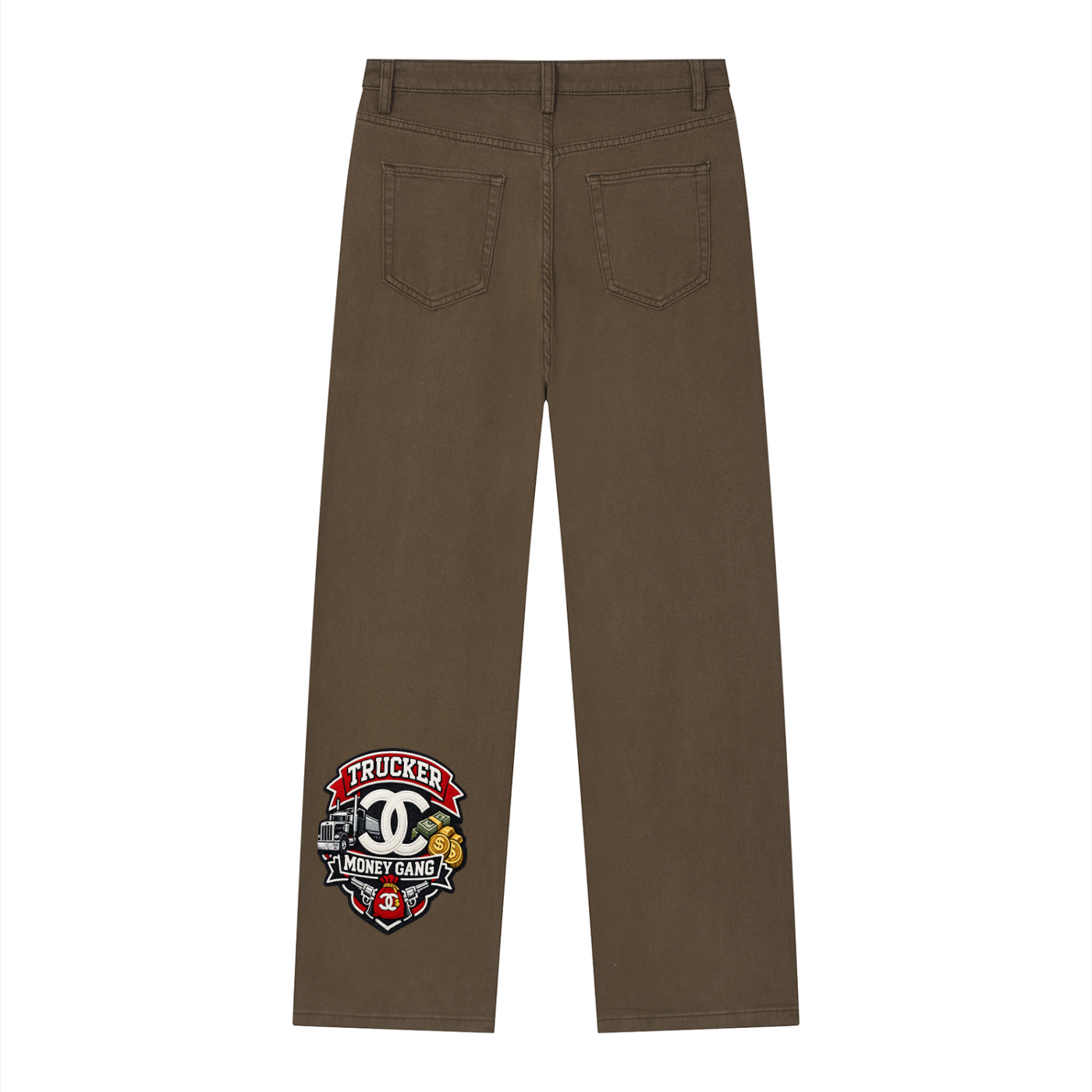 Men’s Vintage Wash Straight Leg Jeans