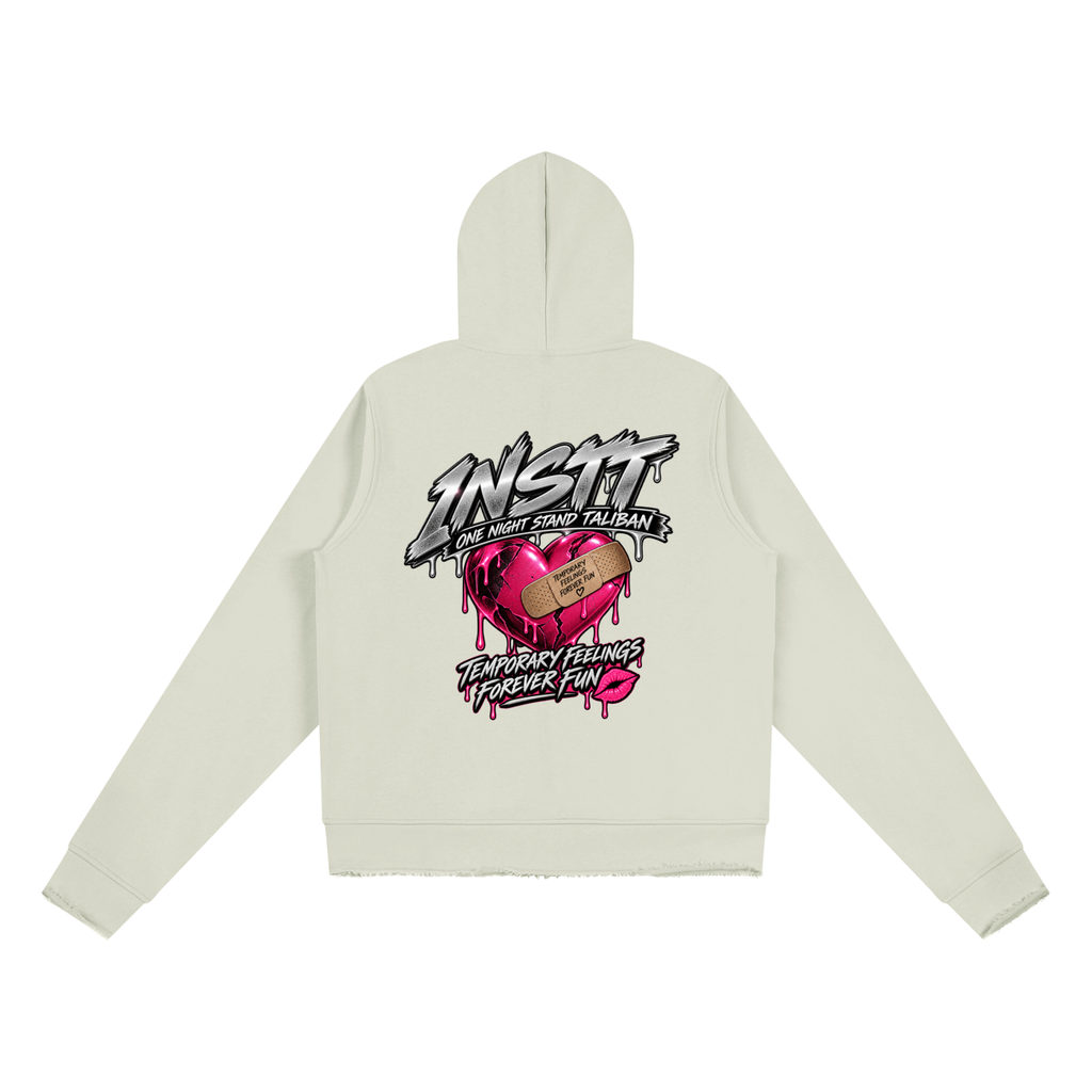 Women’s Raw Edge Full Zip Hoodie
