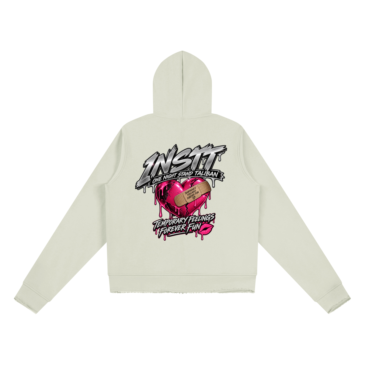 Women’s Raw Edge Full Zip Hoodie