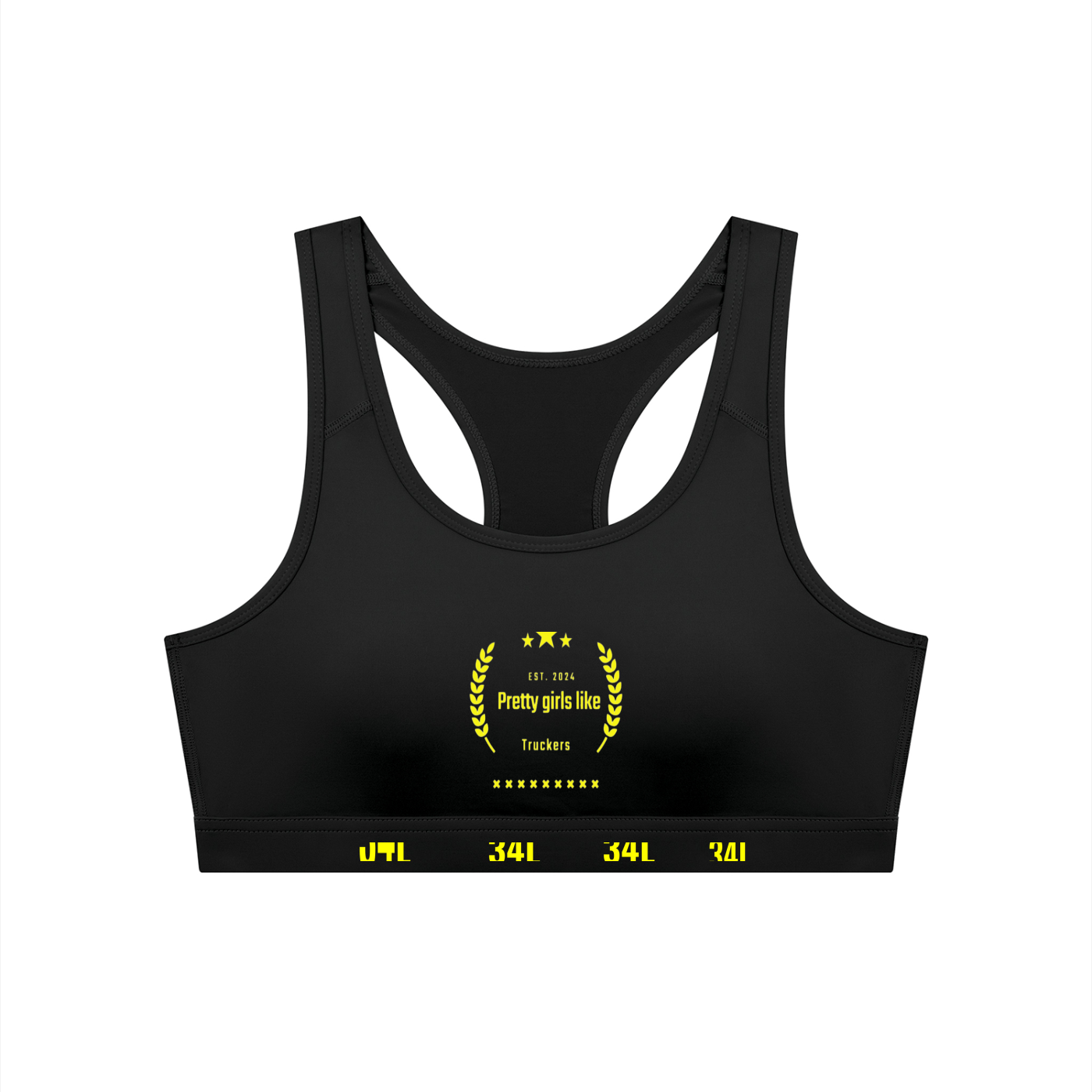 Women's Cropped Sports Bra