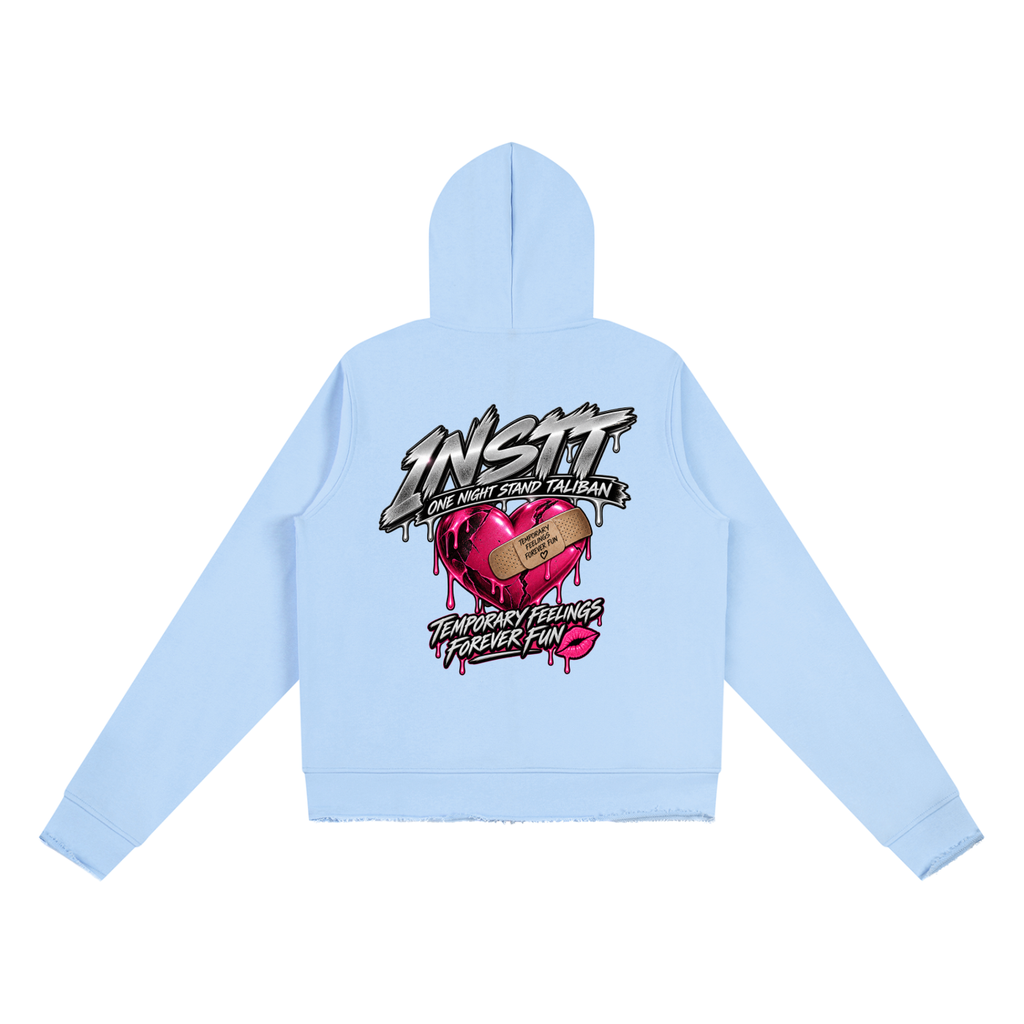 Women’s Raw Edge Full Zip Hoodie