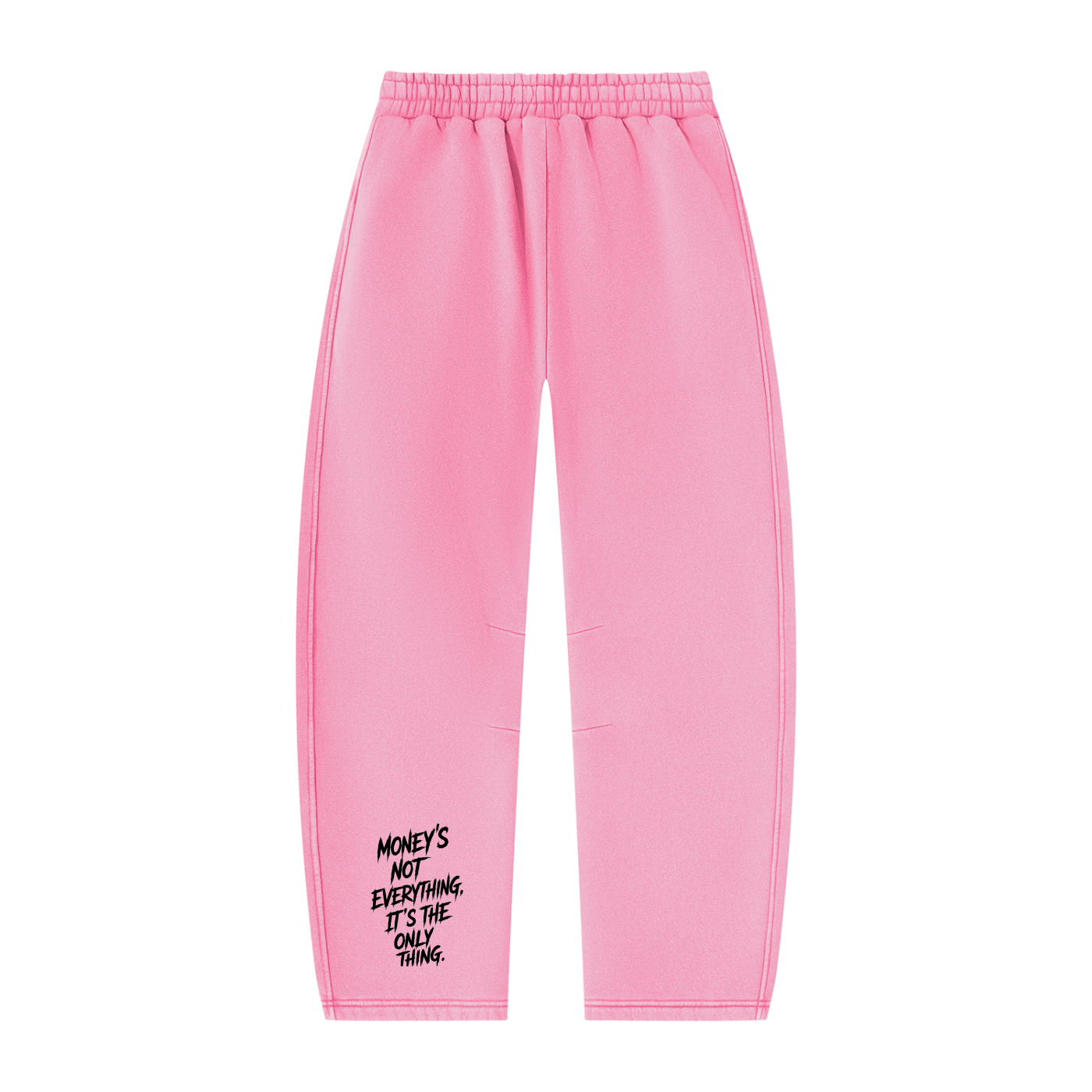 Unisex Vintage Wash Barrel Leg Fleece Sweatpants