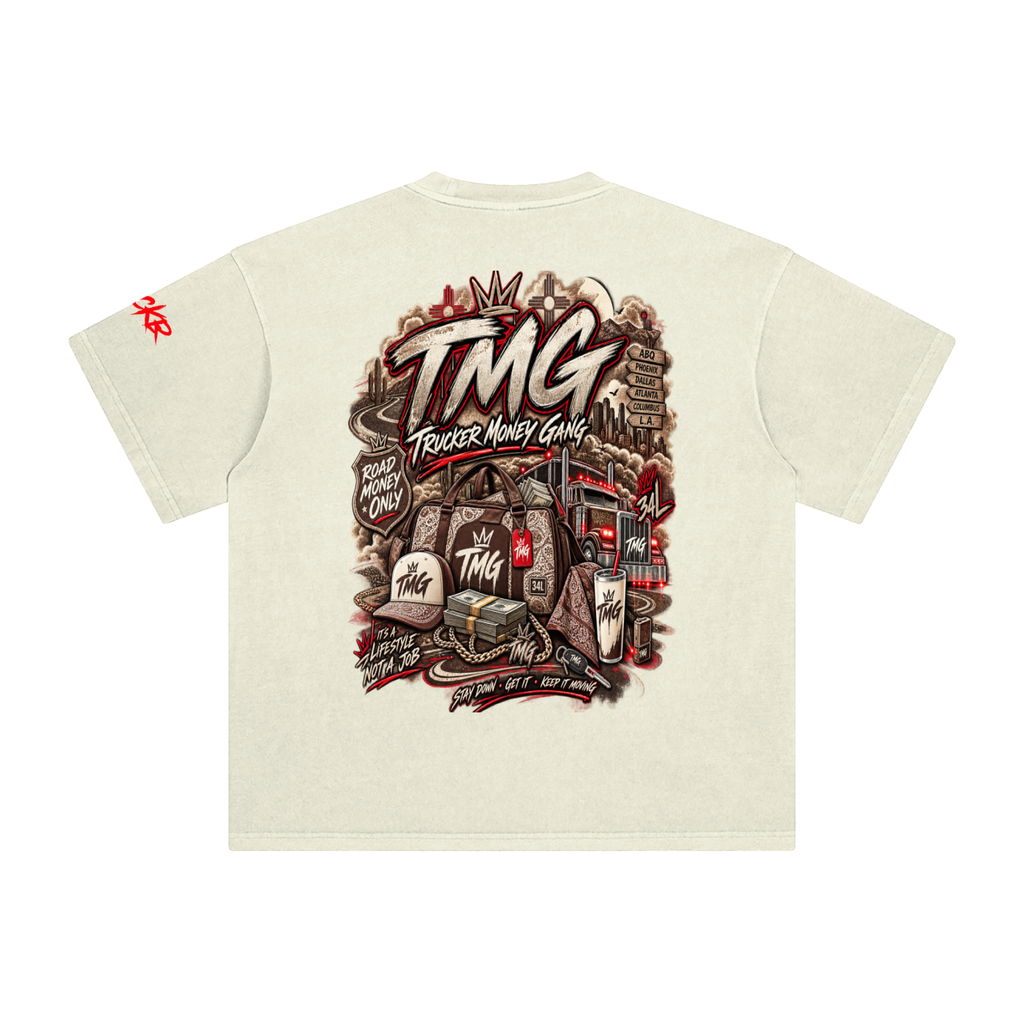 Enzyme Washed T-Shirt
