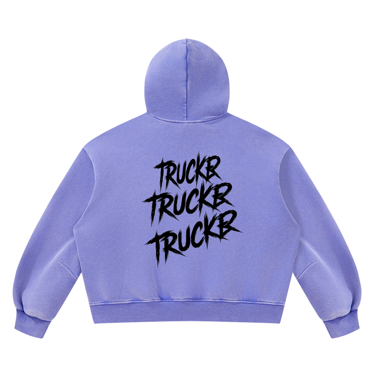 Unisex Vintage Wash Boxy Fleece Hoodie