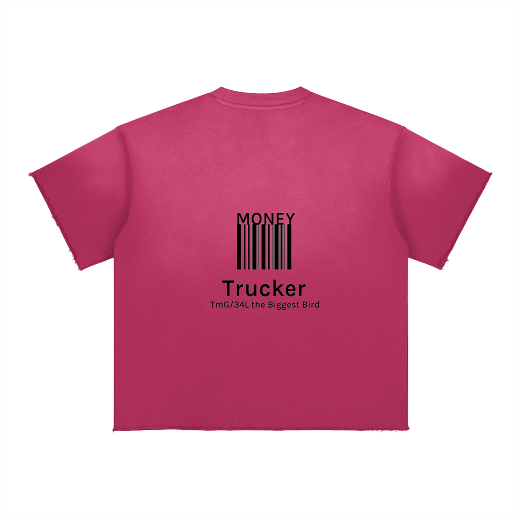Sun Fade Raw Edge T-Shirt