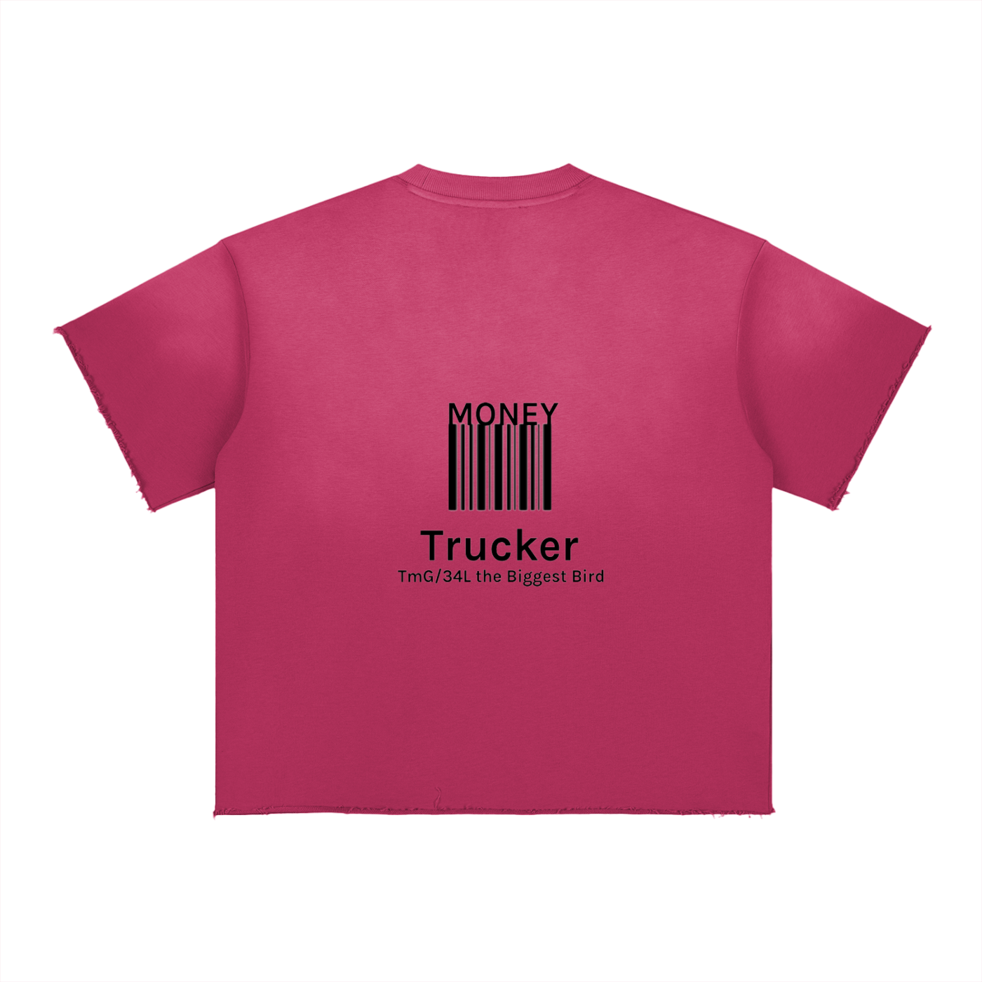 Sun Fade Raw Edge T-Shirt